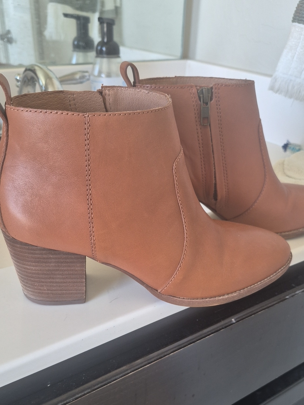 Madewell Leather Boots size 8.5